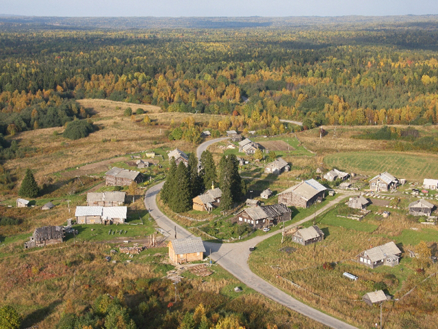 Историческая карельская деревня Кинерма