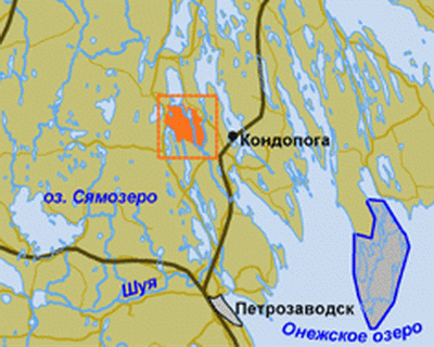 Где находиться кивач