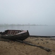 Лодка-водлозерка - главное транспортное средство местных жителей