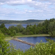 Каменная тропа на Лычный остров