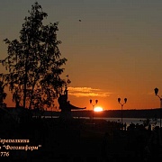 Закат на набережной