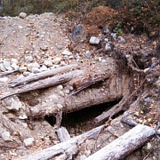 Остатки блиндажа