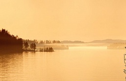 Утро в Ладожских шхерах