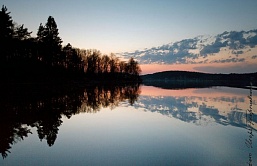 Сумерки в Ладожских шхерах