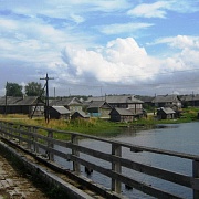 Вид на деревню Лапино, фото Кошкиной С.В.
